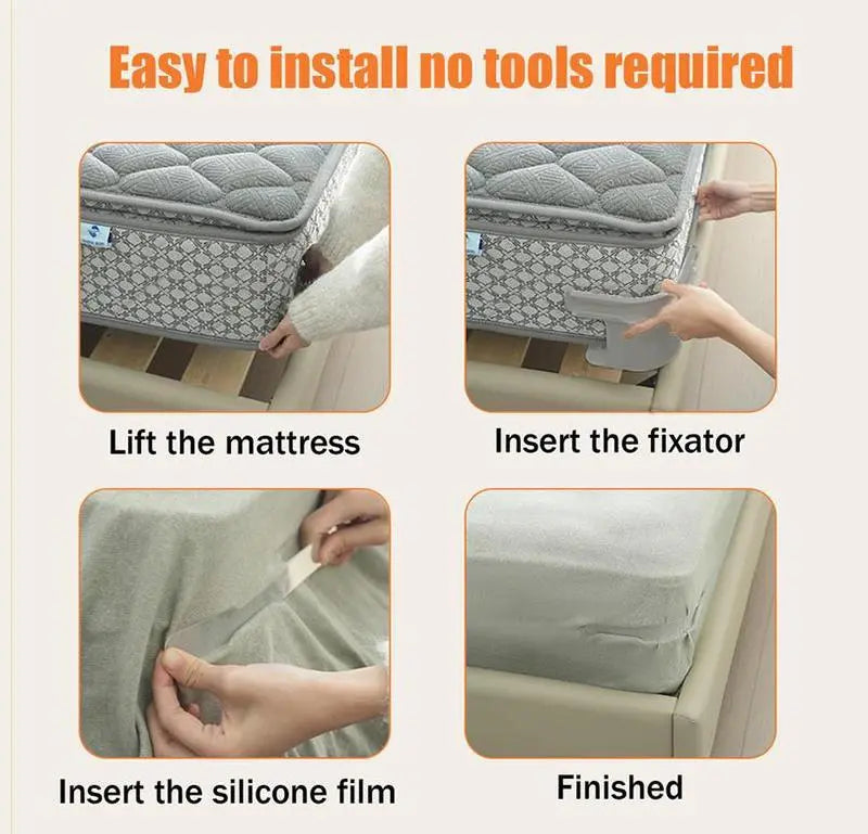 🆙No-Slip Bed Sheet Holders – Heavy Duty Corner Clips for Perfectly Tight Sheets