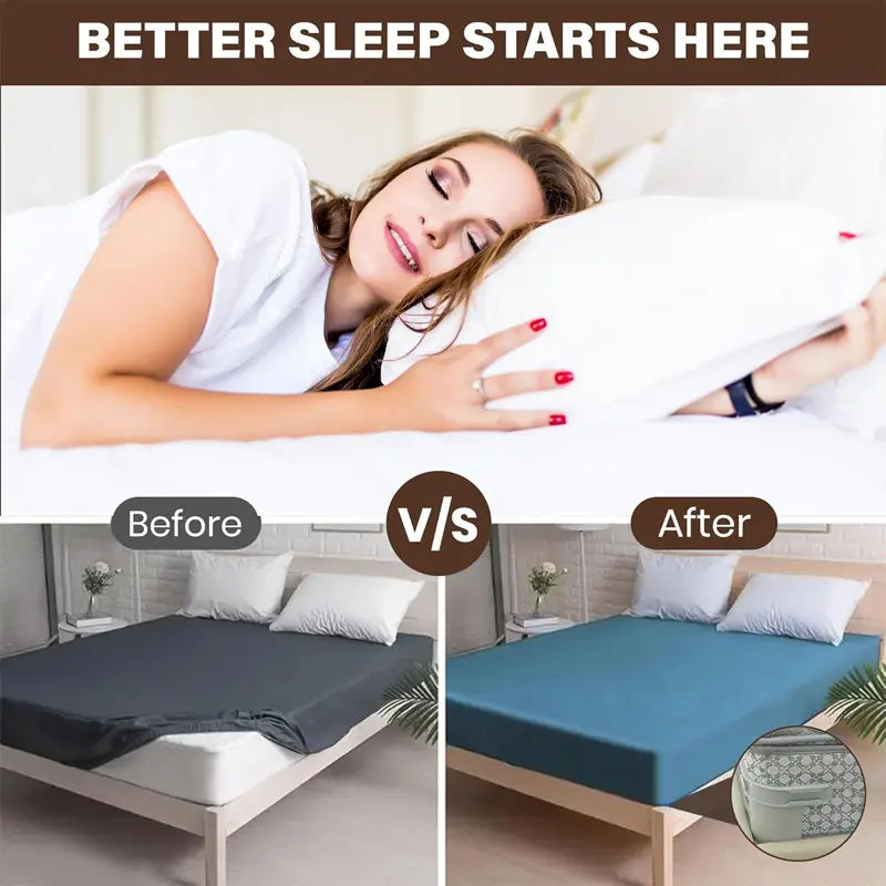 🆙No-Slip Bed Sheet Holders – Heavy Duty Corner Clips for Perfectly Tight Sheets