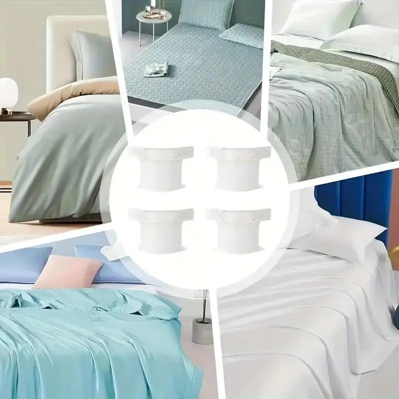 🆙No-Slip Bed Sheet Holders – Heavy Duty Corner Clips for Perfectly Tight Sheets