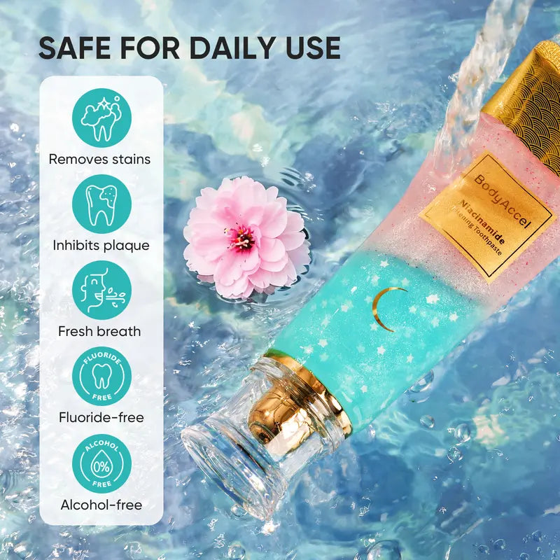 ✨Niacinamide Teeth Whitening Toothpaste | Gentle Stain Removal & Enamel Care