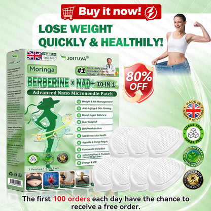 🩹JOITUVA® 𝑴𝒐𝒓𝒊𝒏𝒈𝒂 & 𝑩𝒆𝒓𝒃𝒆𝒓𝒊𝒏𝒆 𝟏𝟎-𝑰𝑵-𝟏 𝑨𝒅𝒗𝒂𝒏𝒄𝒆𝒅 𝑵𝒂𝒏𝒐 𝑴𝒊𝒄𝒓𝒐𝒏𝒆𝒆𝒅𝒍𝒆 𝑷𝒂𝒕𝒄𝒉