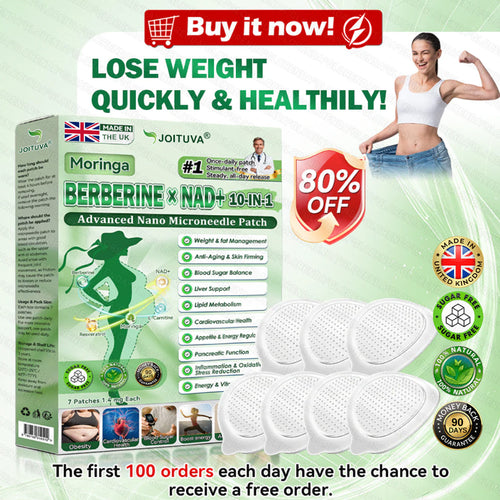 🩹JOITUVA® 𝑴𝒐𝒓𝒊𝒏𝒈𝒂 & 𝑩𝒆𝒓𝒃𝒆𝒓𝒊𝒏𝒆 𝟏𝟎-𝑰𝑵-𝟏 𝑨𝒅𝒗𝒂𝒏𝒄𝒆𝒅 𝑵𝒂𝒏𝒐 𝑴𝒊𝒄𝒓𝒐𝒏𝒆𝒆𝒅𝒍𝒆 𝑷𝒂𝒕𝒄𝒉