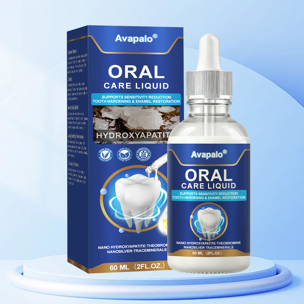 Avapalo® Oral Care Liquid– Effectively treats enamel damage, gum inflammation, toothaches, sensitive teeth, gum bleeding, periodontitis, cavities, mouth ulcers, and bad breath.