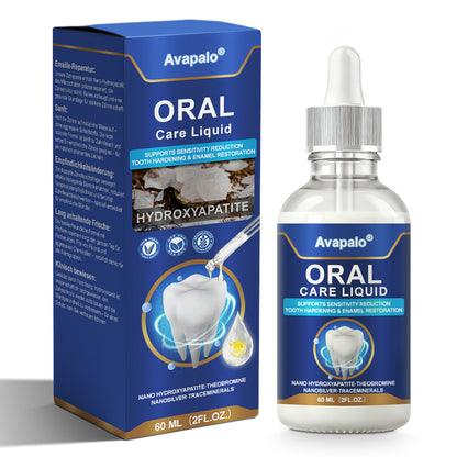 Avapalo® Oral Care Liquid– Effectively treats enamel damage, gum inflammation, toothaches, sensitive teeth, gum bleeding, periodontitis, cavities, mouth ulcers, and bad breath.