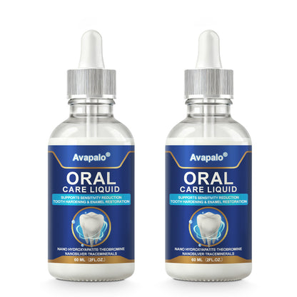Avapalo® Oral Care Liquid– Effectively treats enamel damage, gum inflammation, toothaches, sensitive teeth, gum bleeding, periodontitis, cavities, mouth ulcers, and bad breath.