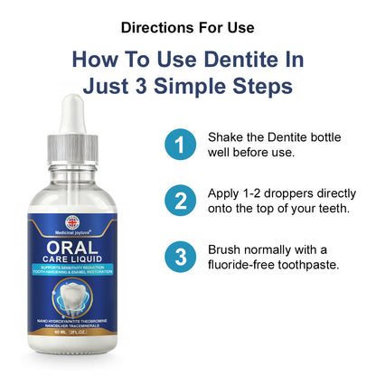 🆙🦷Oral Care Liquid– Effectively treats enamel damage, gum inflammation, toothaches, sensitive teeth, gum bleeding, periodontitis, cavities, mouth ulcers, and bad breath.