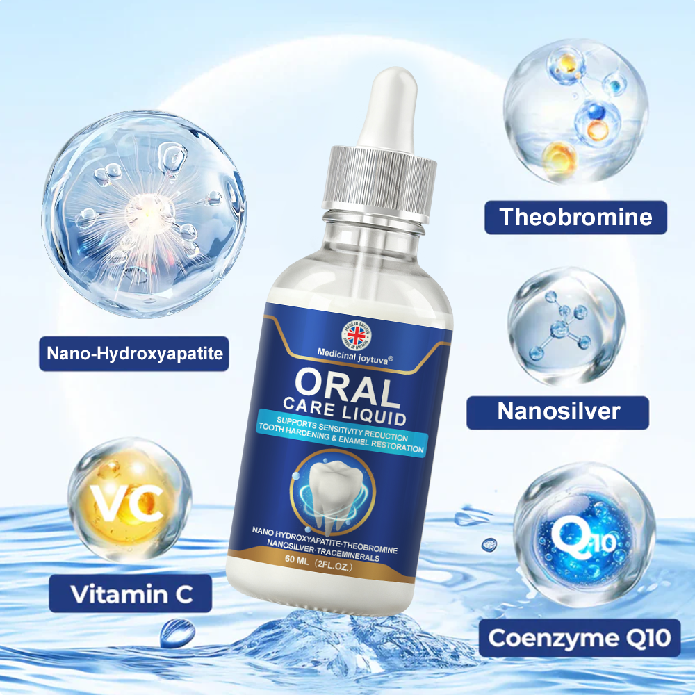 🦷💧Oral Care Liquid– Effectively treats enamel damage, gum inflammation, toothaches, sensitive teeth, gum bleeding, periodontitis, cavities, mouth ulcers, and bad breath.