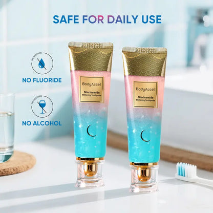 ✨Niacinamide Teeth Whitening Toothpaste | Gentle Stain Removal & Enamel Care