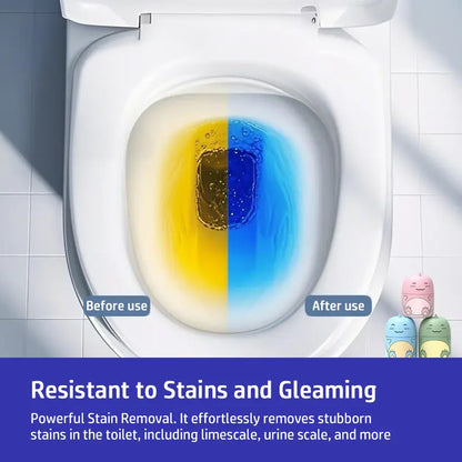 🆙Cute Dinosaur Automatic Toilet Cleaner | Long-Lasting Cistern Gel & Limescale Remover | Up to 9 Months Freshness