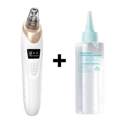 🆙Electric Pore Vacuum & Blackhead Remover – Rechargeable Spot Extractor Tool Setf