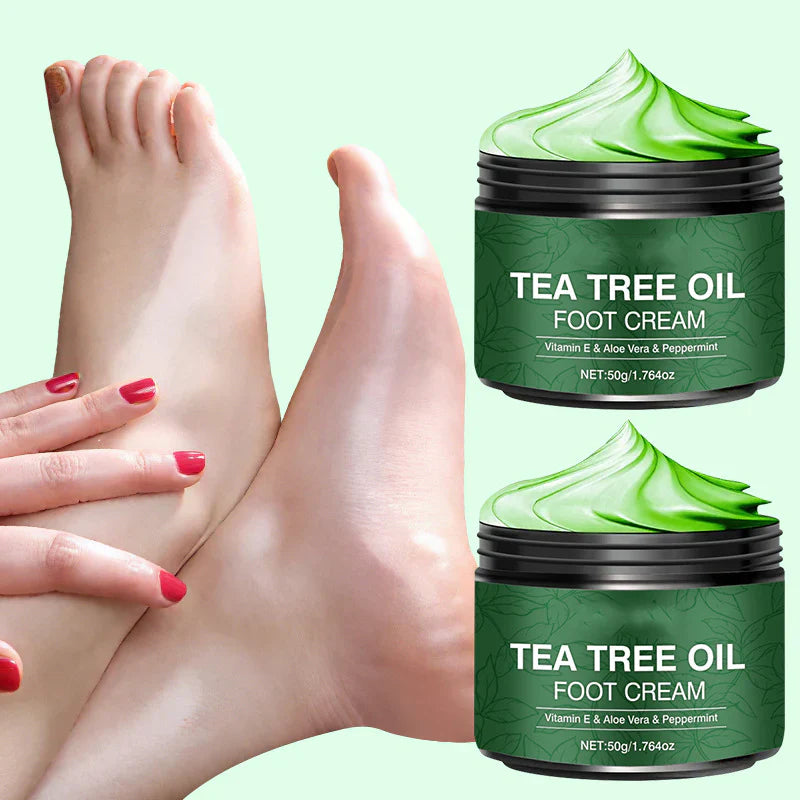 🆙Intensive Cracked Heel Repair Foot Cream with Tea Tree Oil