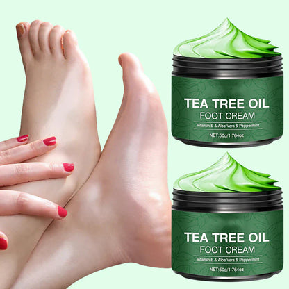🆙Intensive Cracked Heel Repair Foot Cream with Tea Tree Oil