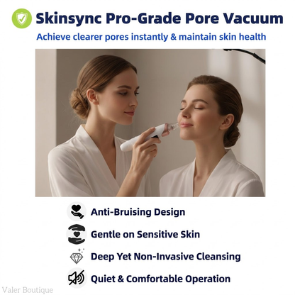 🆙Electric Pore Vacuum & Blackhead Remover – Rechargeable Spot Extractor Tool Setf